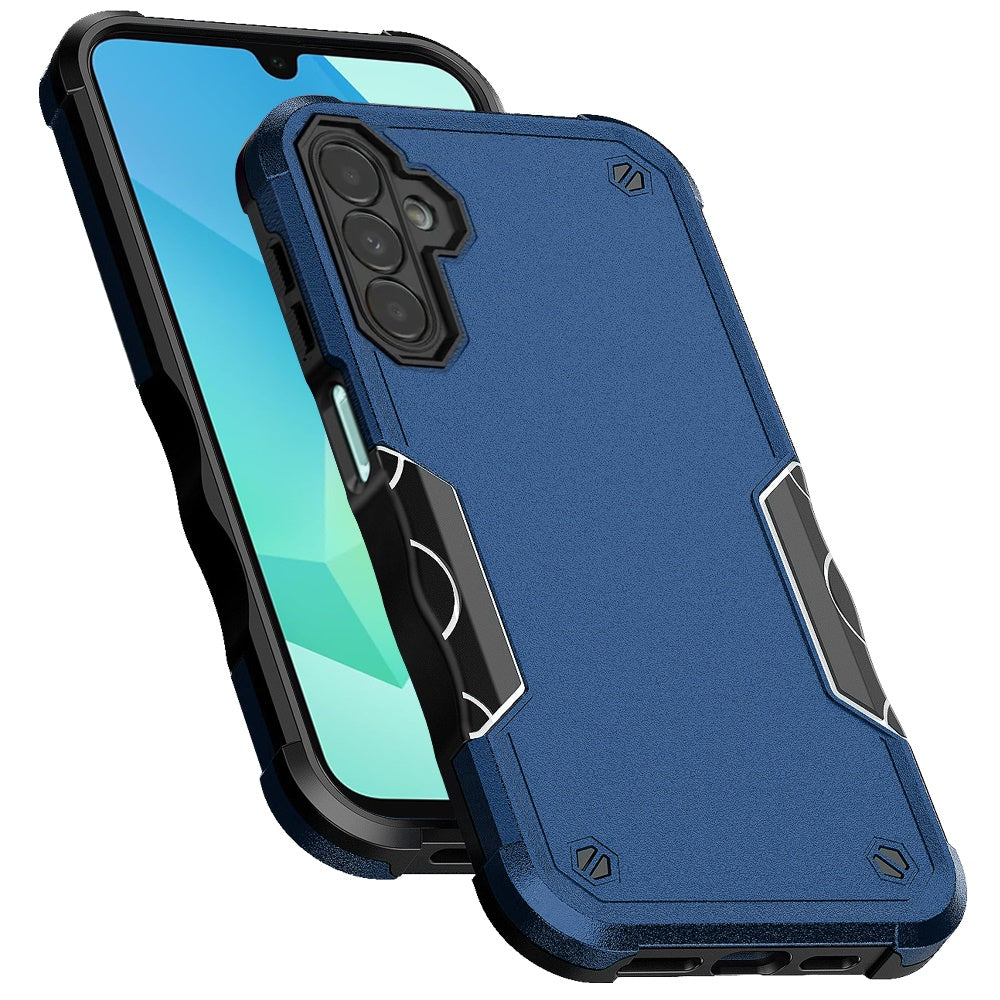 For Samsung Galaxy A16 5G Slim Tough Shockproof Hybrid Heavy Duty 2in1 Dual Layer TPU Bumper Rugged Rubber Defend Armor Case Cover