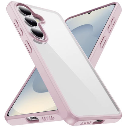 For Samsung Galaxy S26+ / S26 Plus Hybrid Transparent HQ Slim Shockproof Clear Protective Thick 2.0mm TPU Frame Case Cover