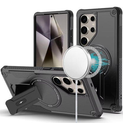 For Google Pixel 10a Magnetic Invisible Kickstand Holder with Magsafe, Slim Fit Shockproof Hybrid Military Grade Heavy Duty Case Cover