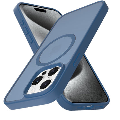 For Apple iPhone 13 Pro Max MagSafe Compatible Case Hybrid Soft TPU Bumper Hard Translucent Matte Back Slim Shockproof Case Cover