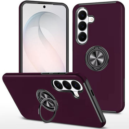 Invisible Ring Stand Shockproof Anti Slip Durable Grip Protective Hybrid Fit Magnetic Car Mount Holder