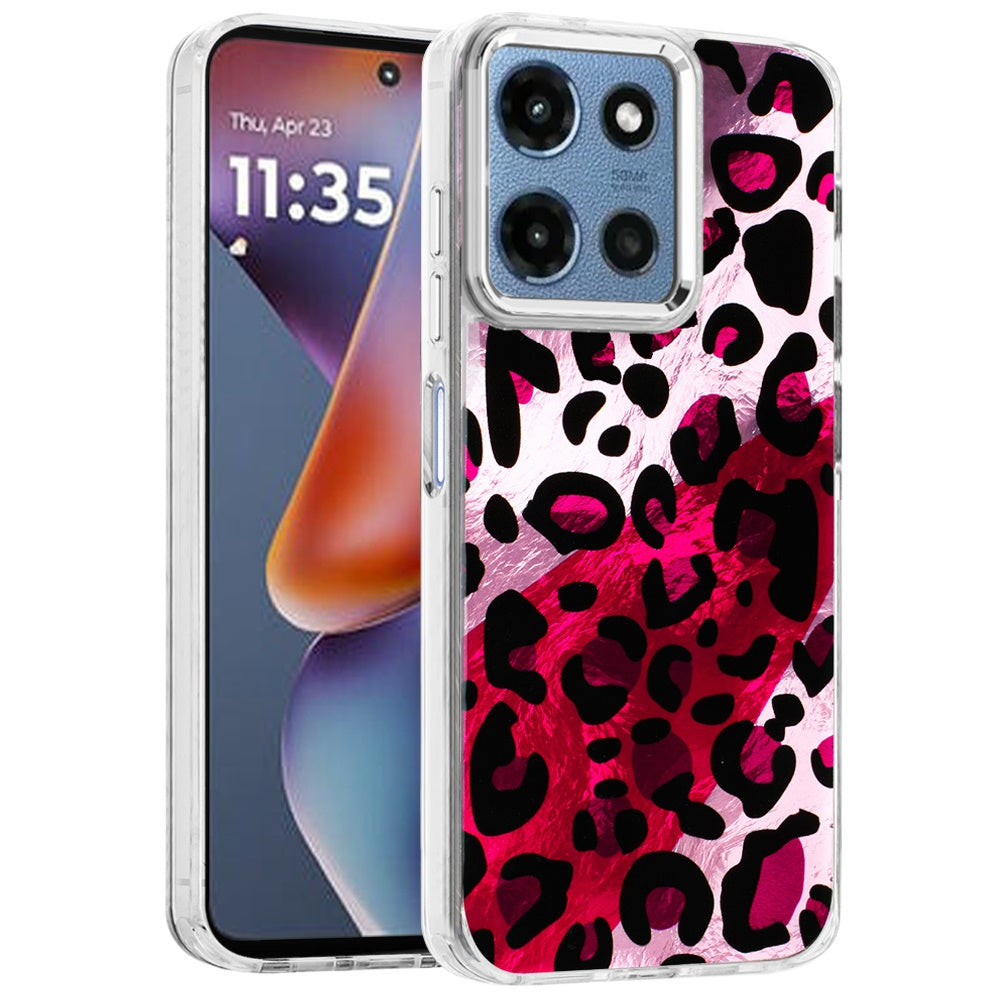 For Motorola Moto G Stylus 5G 2025 Fashion Beautiful Epoxy Design Hybrid Fashion Stylish TPU Protective, Shockproof Hybrid PC Case Cover
