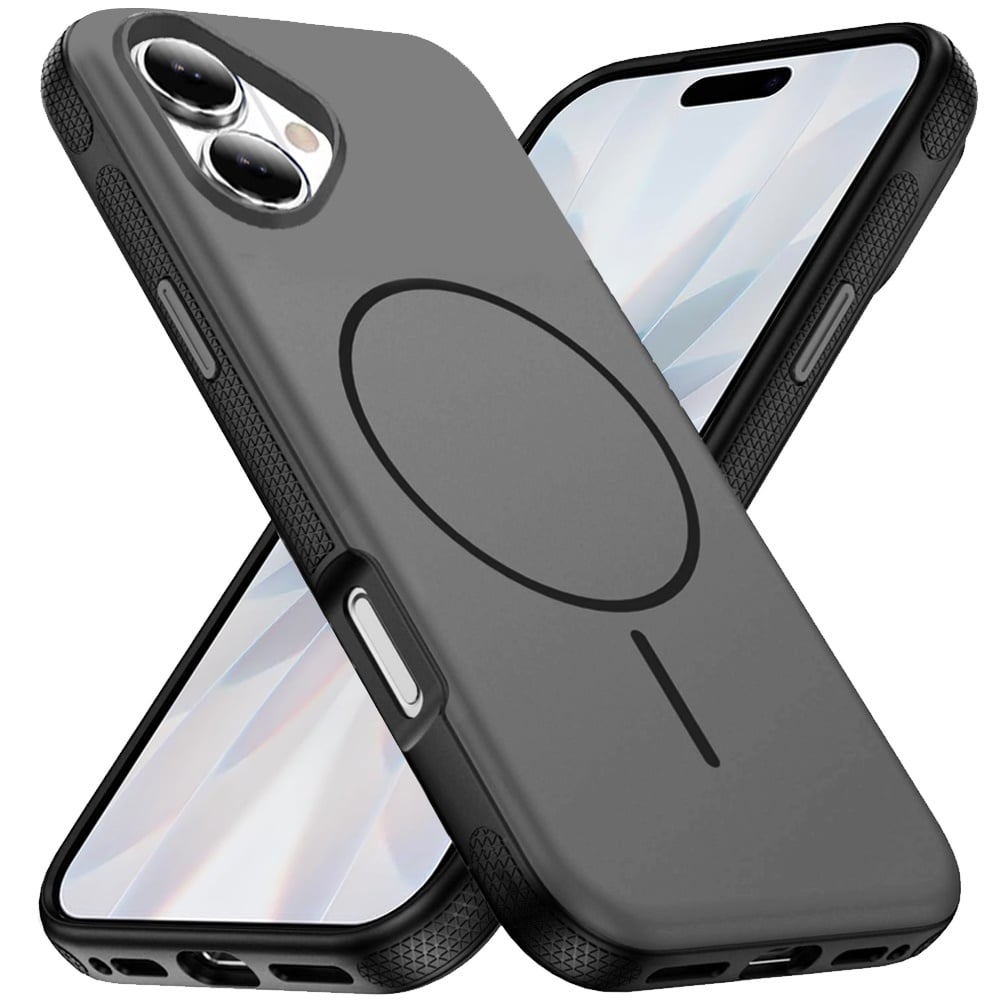 Phone Case for Apple iPhone 17 Super Magnetic Matte Hybrid Shockproof Thick Protective Durable Grip Anti Scratch Premium Edge Slim Fit Cover