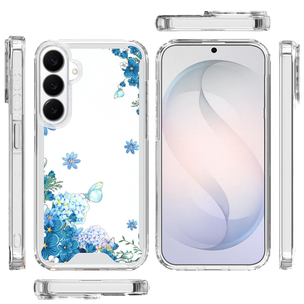 Phone Case for Samsung Galaxy S26 FE /S26 Fan Edition Beautiful Fashion Design TPU Shockproof Hybrid Rubber PC Slim Lightweight Protective Stylish Pattern Cover