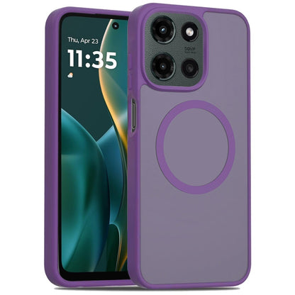 Phone Case Cover for Motorola Moto G 5G 2026 / 2025 /G Play 5G 2026 MagSafe Compatible Case Hybrid Soft TPU Bumper Hard Translucent Matte Back Slim Shockproof Cover