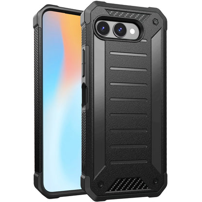 For Cricket Icon 2026 Tough Lined Design Hybrid Shockproof Protective Rugged TPU Hard PC with Durable Grip Case Cover