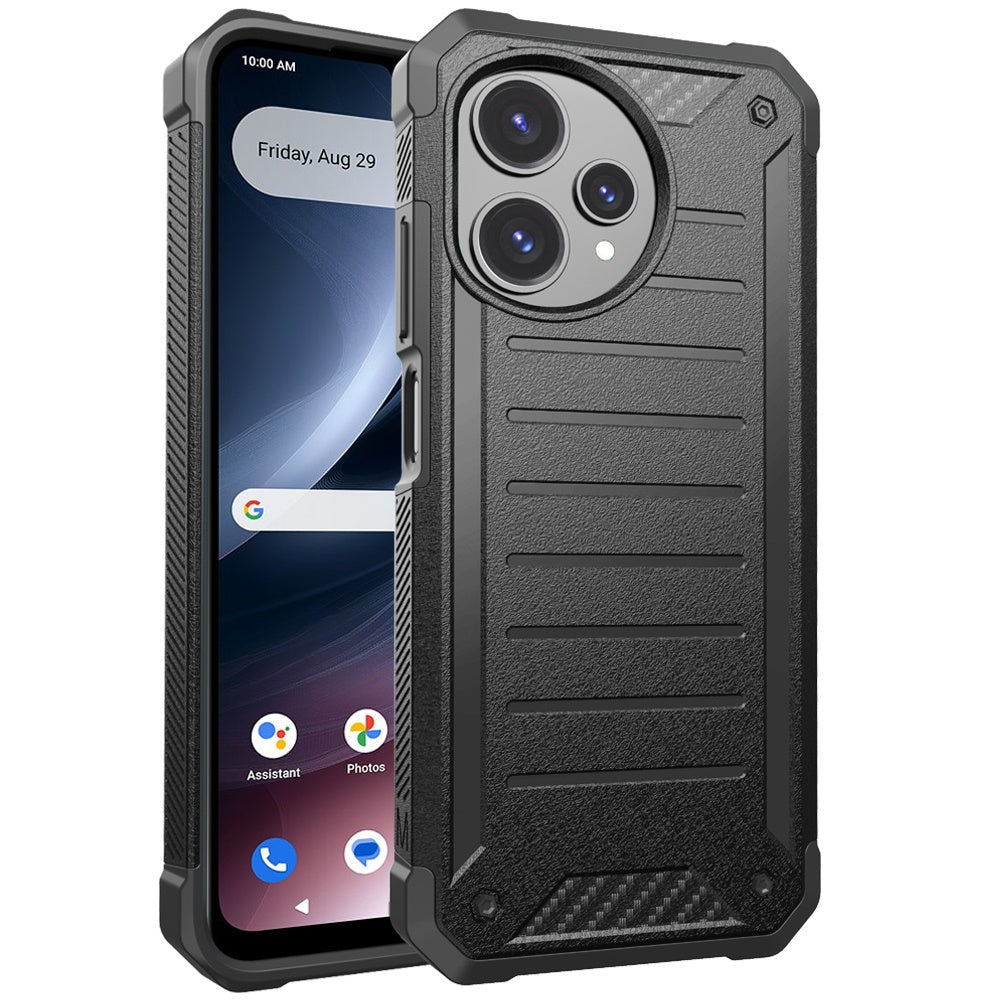 For Icon Plus 2026 Tough Lined Design Hybrid Shockproof Protective Rugged TPU Hard PC with Durable Grip Case Cover