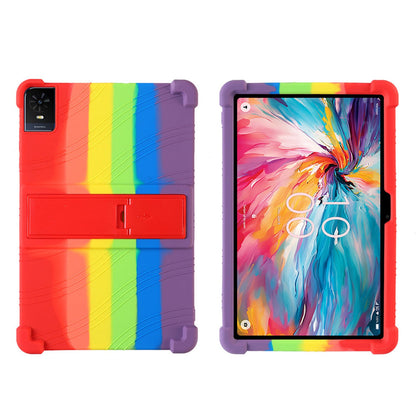 Tablet Case for TCL Tab 10 NXTPAPER 5G Thick Shockproof Silicone Heavy Duty Rugged Hybrid Full Body Drop Protection Detachable Stand Cover