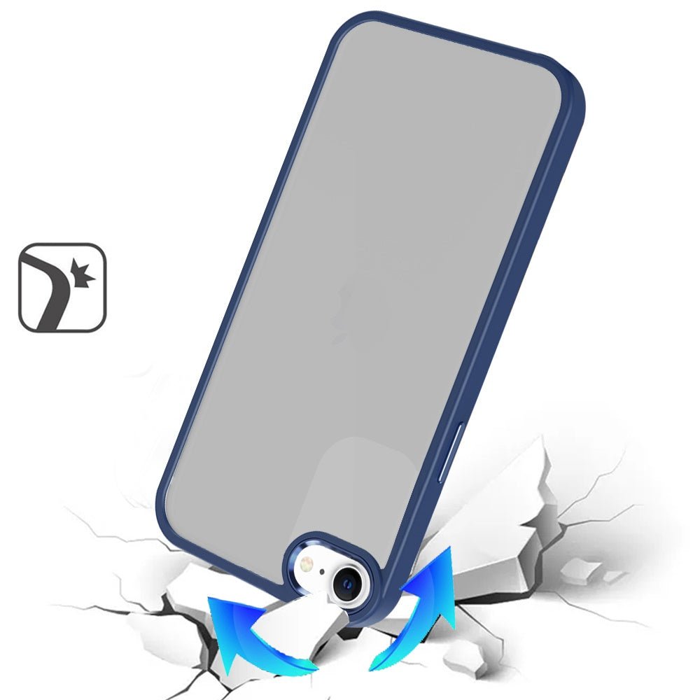 For Samsung Galaxy S26+ / S26 Plus Slim Fit Hybrid Transparent Thick Acrylic with Metal Buttons Frame Protective Hard PC + TPU Shockproof Case Cover