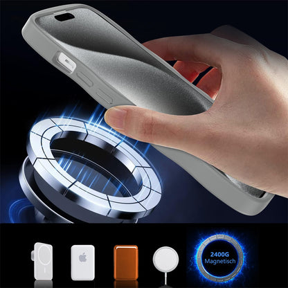 Grip Hand Magnetic Circle Shockproof Hybrid Durable Frame Rugged Protective Secure Hold Premium TPU