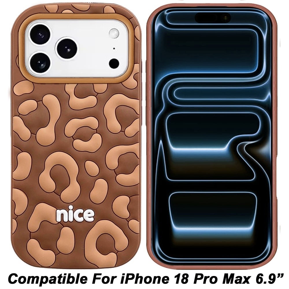 Phone Case for Apple iPhone 18 Pro Max Fashionable Silicone Textured Decorative Design Pattern Protective Rubber TPU Hybrid Protection Cover