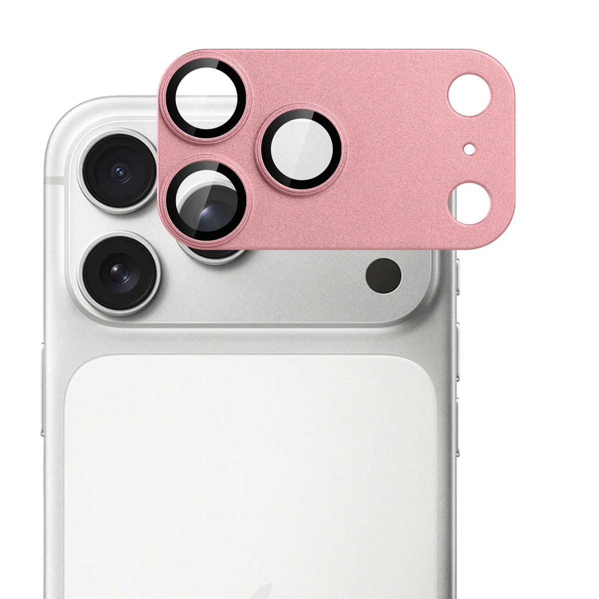 Camera Lens Protector for Apple iPhone 17 Pro Max (6.9") Camera Lens Protector Tempered Glass Metal Frame Scratch Resistant HD Clear Precision Fit