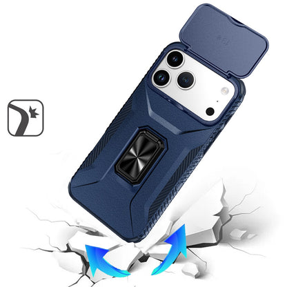 Magnetic Ring Stand Camera Protection Shockproof Heavy Duty Kickstand Rugged Grip Anti Scratch Hybrid