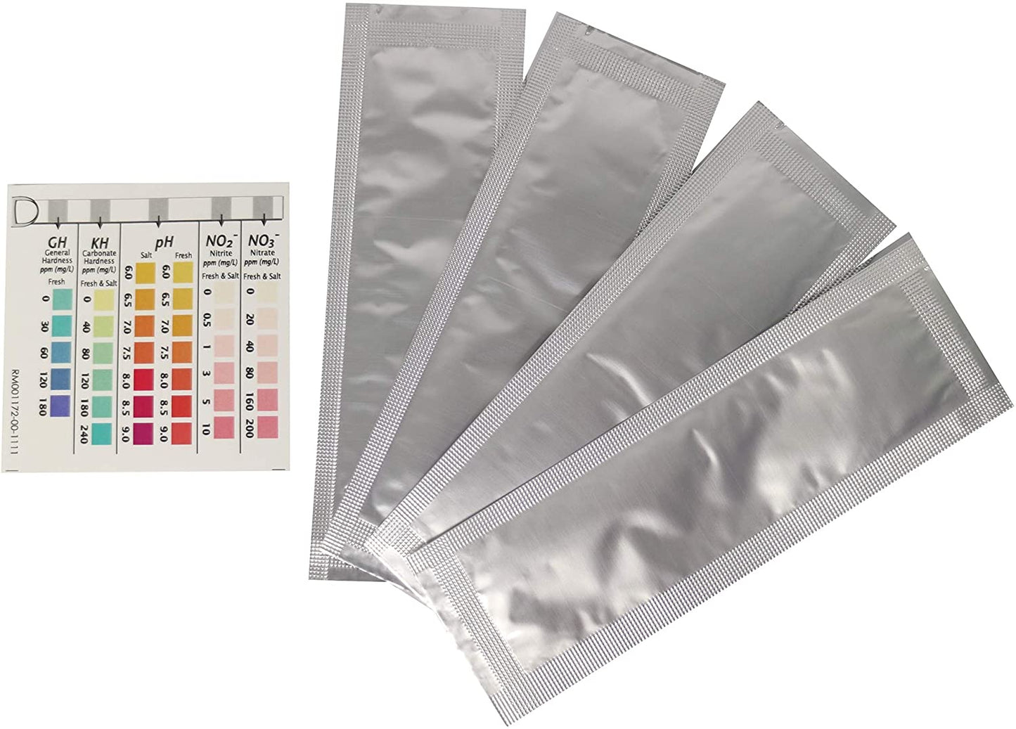 API 5 in 1 Aquarium Test Strips for Freshwater and Saltwater Aquariums [Aquarium Supplies for Aquarium] 4 count