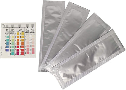 API 5 in 1 Aquarium Test Strips for Freshwater and Saltwater Aquariums [Aquarium Supplies for Aquarium] 4 count