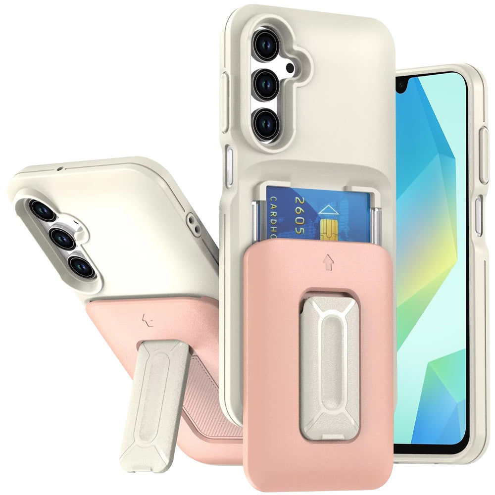 For Apple iPhone 17E /16E Wallet Case with 2- Credit Card Holder, Wrist Strap & Kickstand Hybrid Shockproof TPU Case Cover