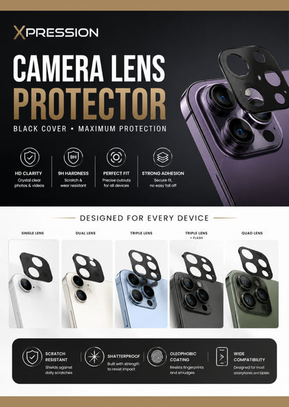 Camera Lens Protector for Samsung Galaxy Z Fold 8 Ultra Camera Lens Protector Tempered Glass Metal Frame Scratch Resistant HD Clear Precision Fit