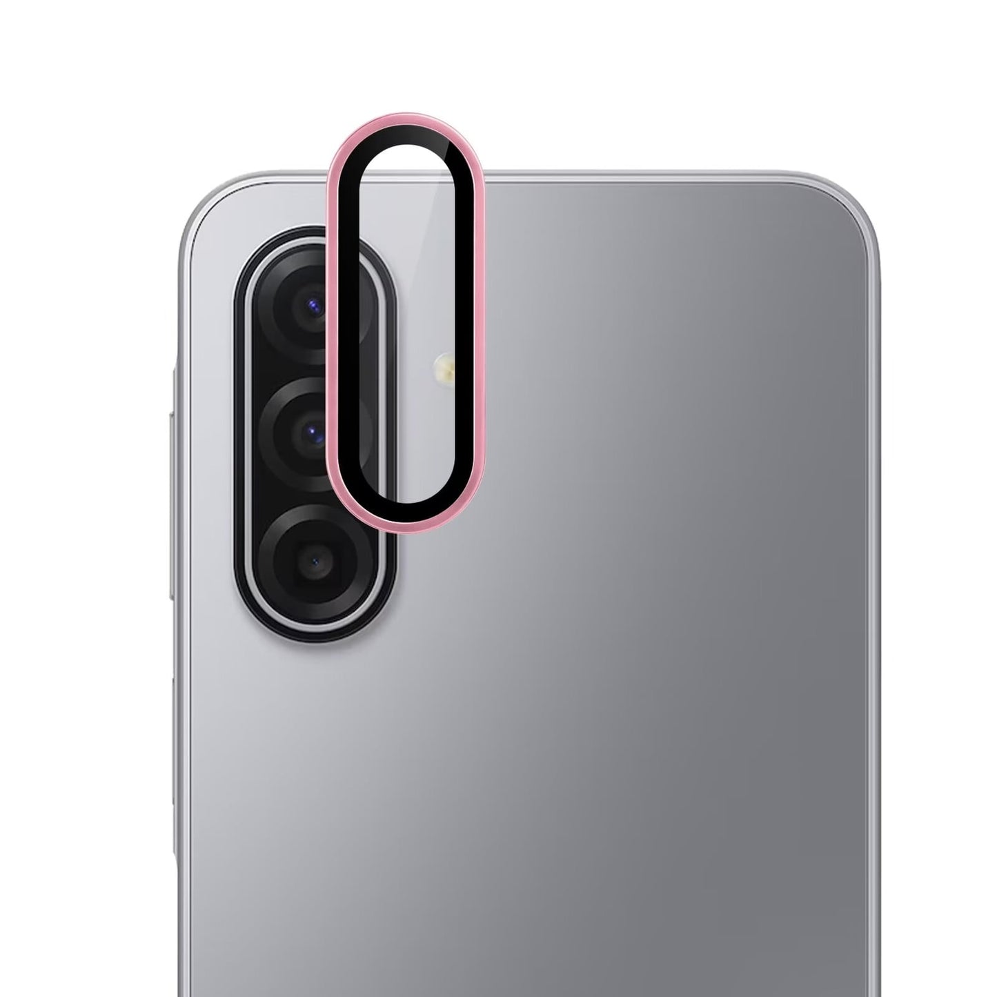 Camera Lens Protector for Samsung Galaxy A17 5G Camera Lens Protector Tempered Glass Metal Frame Scratch Resistant HD Clear Precision Fit