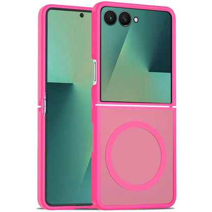 For Samsung Galaxy Z Flip 7 MagSafe Compatible Case Hybrid Soft TPU Bumper Hard Translucent Matte Back Slim Shockproof Case Cover