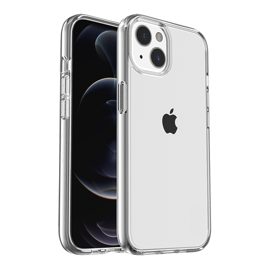 For Apple iPhone SE 3 (2022) SE/8/7 Transparent Shock Absorption PC + TPU Rubber Gel Thick 3mm Hybrid Silicone Slim Fit Back Case Cover
