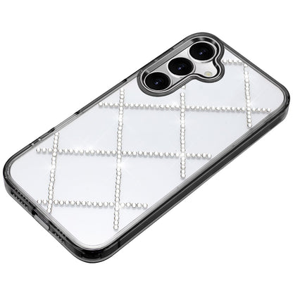 For Samsung Galaxy S26+ / S26 Plus Gem Glitter Diamond Bling Clear Hybrid TPU Cover, Colorful Shockproof Protective Back, Slim Fit for Women Girls Case Cover