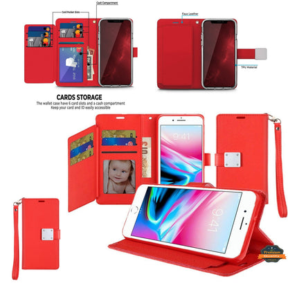 Phone Case for TCL K70 5G Wallet Credit Card Holder Hybrid Slim Protective Dual Function Storage PU Leather Flip Pouch Cover