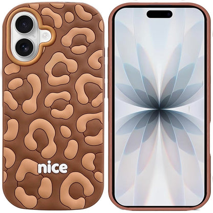 Phone Case for Apple iPhone 17 (6.3") Fashionable Silicone Textured Decorative Design Pattern Protective Rubber TPU Hybrid Protection Cover