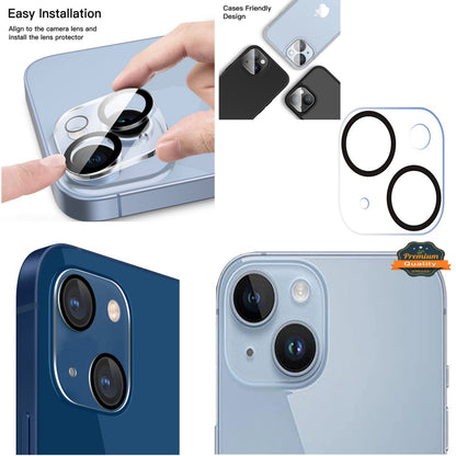 Screen Protector for Apple iPhone 17 Pro Max Camera Lens Protector Tempered Glass Scratch-Resistant, 9H Hardness Back Camera Protection, Case Friendly Clear