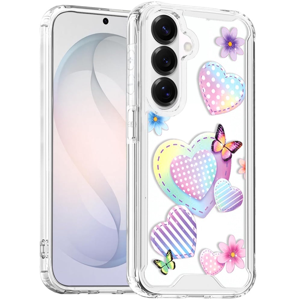 Phone Case for Samsung Galaxy S26 FE /S26 Fan Edition Beautiful Fashion Design TPU Shockproof Hybrid Rubber PC Slim Lightweight Protective Stylish Pattern Cover