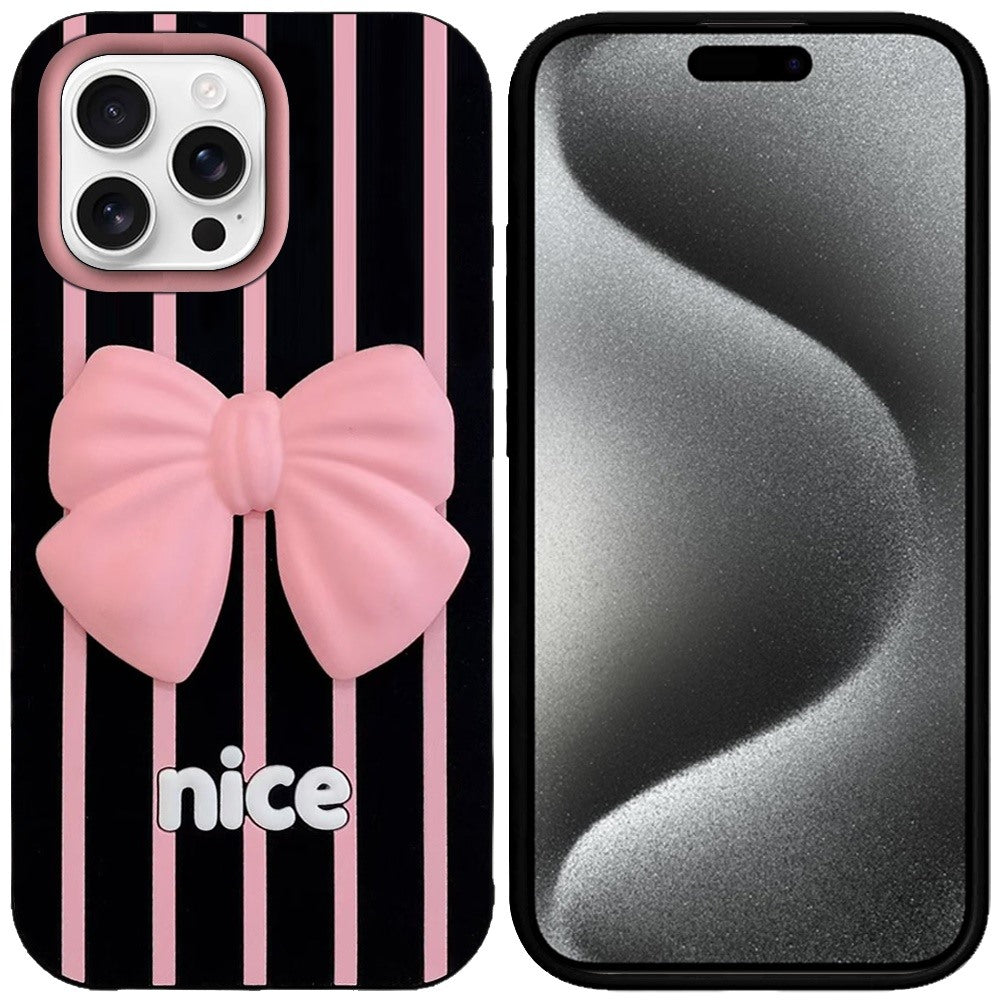 Fashionable Silicone Textured Decorative Design Pattern Protective Rubber TPU Hybrid Protection