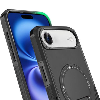 For Apple iPhone 17 Air (6.6") Magnetic Invisible Kickstand Holder with Magsafe, Slim Fit Shockproof Hybrid Military Grade Heavy Duty Case Cover