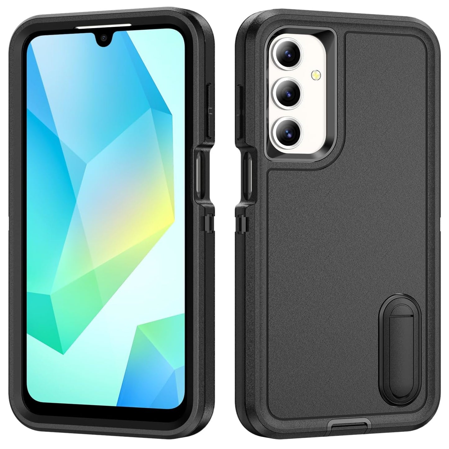 For Motorola Moto G 5G 2026 / Moto G Play 2026 Sturdy Shockproof Hybrid with Built-in Kickstand – Heavy Duty Protection, Drop-Resistant Case Cover