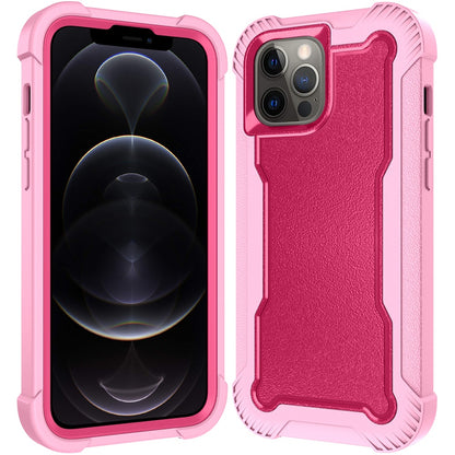 For Apple iPhone 16 Plus (6.7") Tough Hybrid Shockproof Hybrid PC + TPU Bumper Frame Rubber Drop Proof 3in1 Armor Full Body Case Cover