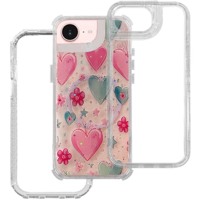 Phone Case for Apple iPhone 17E /16E /SE4 Magnetic Hybrid Fashion Printed Pattern Artwork Stylish Printed Design Dual Layers TPU Rubber SIlicone Hard PC Cover