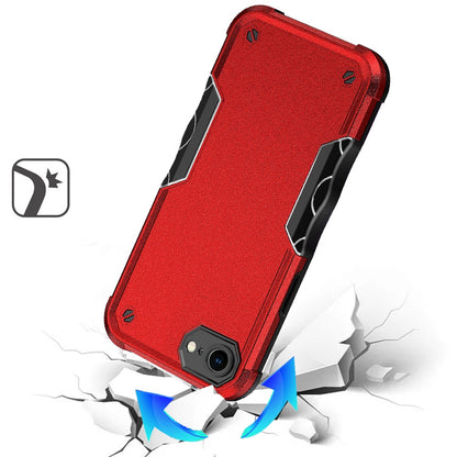 For Apple iPhone 16e Slim Fit Back Hybrid Lightweight Shockproof 2-in-1 Hybrid Hard PC Bumper Frame Armor Protection Case Cover