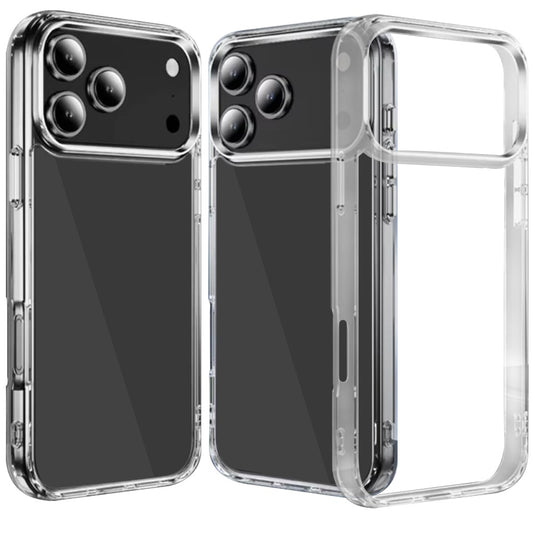For Apple iPhone 17 Pro Shockproof Slim Crystal Clear Transparent Hybrid Cover with Enhanced Drop Protection Case Cover Transparent