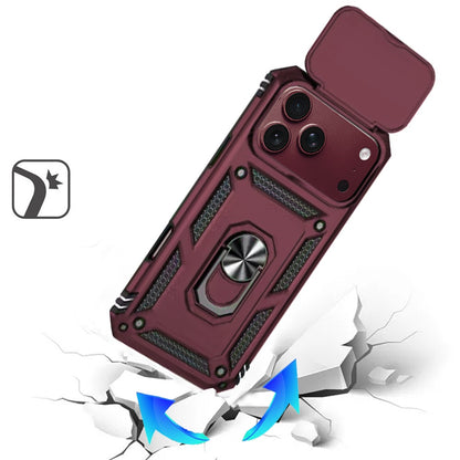 Phone Case for Apple iPhone 18 Pro Max Shockproof Magnetic Ring Stand Camera Guard Rugged Grip Anti Slip Heavy Duty Hybrid Armor Durable Matte Cover