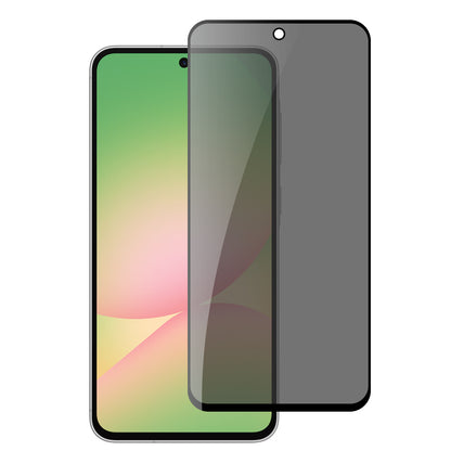 For Samsung Galaxy A37 Privacy Screen Protector, Anti Spy Anti Peeping Tempered Glass Full Protective Film, 9H, Anti Scratch, Easy Install Protector Black