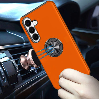 Phone Case for Samsung Galaxy S26 FE /Fan Edition Invisible Ring Stand Shockproof Anti Slip Durable Grip Protective Hybrid Slim Fit Magnetic Car Mount Holder Cover
