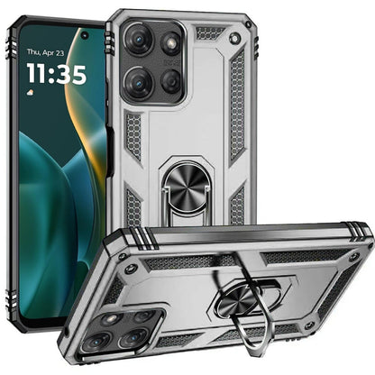 For Motorola Moto G Stylus 5G 2026 /2025 Hybrid Shockproof Durable 360 Degree Rotatable Ring Stand Holder Kickstand Fit Magnetic Car Mount Case Cover