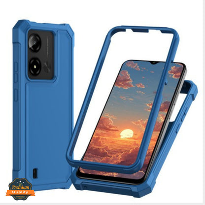Phone Case Cover for Cloud Mobile Stratus C8 Prime Full-Body Dual Layer Hybrid Case Slim, Drop-Proof TPU Hard PC, Durable Corner Front Bumper Protector Cover