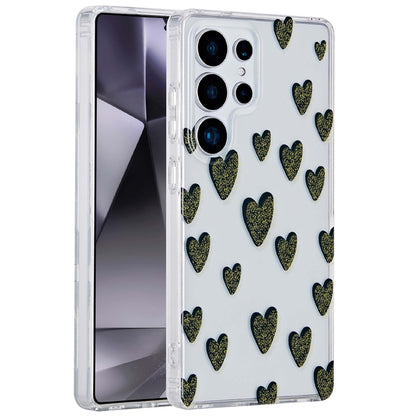 For Samsung Galaxy S25 Ultra Fashion Layer Design Slim IMD TPU Protective, Shockproof Hybrid Stylish Durable Hard PC Case Cover