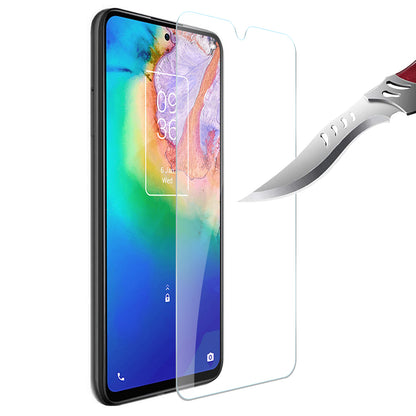 Screen Protector for TCL K70 5G T-Mobile Premium 9H Tempered Glass HD Clear Screen Protector Fingerprint Resistant Durable Screen Guard Clear