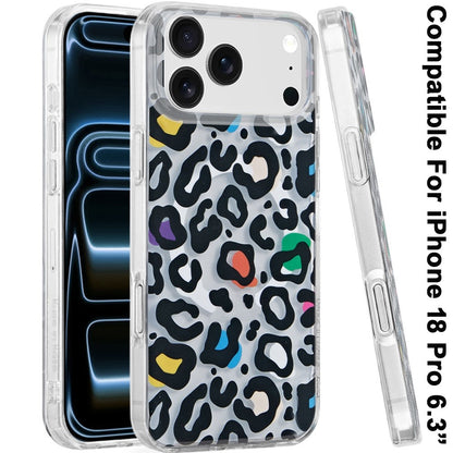 Phone Case for Apple iPhone 18 Pro/ iPhone 17 Pro Stylish Design Shockproof Magnetic Magsafe Compatible TPU IMD Print Rugged Grip Drop Protection Slim Fashion Cover