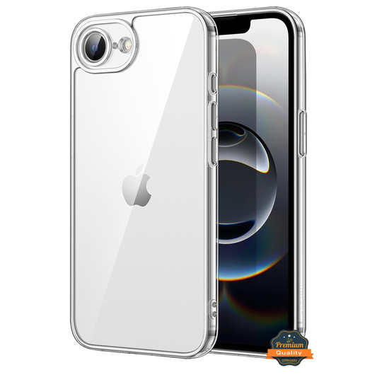 Phone Case Cover for Apple iPhone 14 Crystal HD Clear Back Hybrid Case TPU Bumper Frame Slim Shockproof Hard Defender Cover Clear
