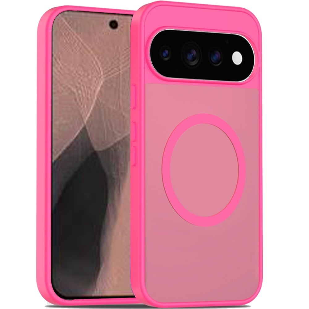Phone Case for Google Pixel 11 / 11 Pro Magnetic Matte Hybrid Shockproof Smooth Grip Durable Camera Protection Anti-Slip Soft Touch TPU Armor Cover