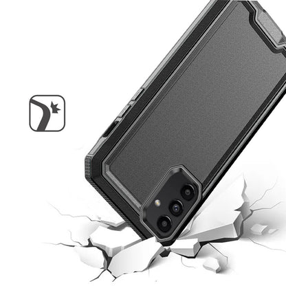 For Samsung Galaxy A36 Premium Fused Hybrid Tough Strong Hard PC TPU Rubber Shockproof Drop Protection Impact Case Cover