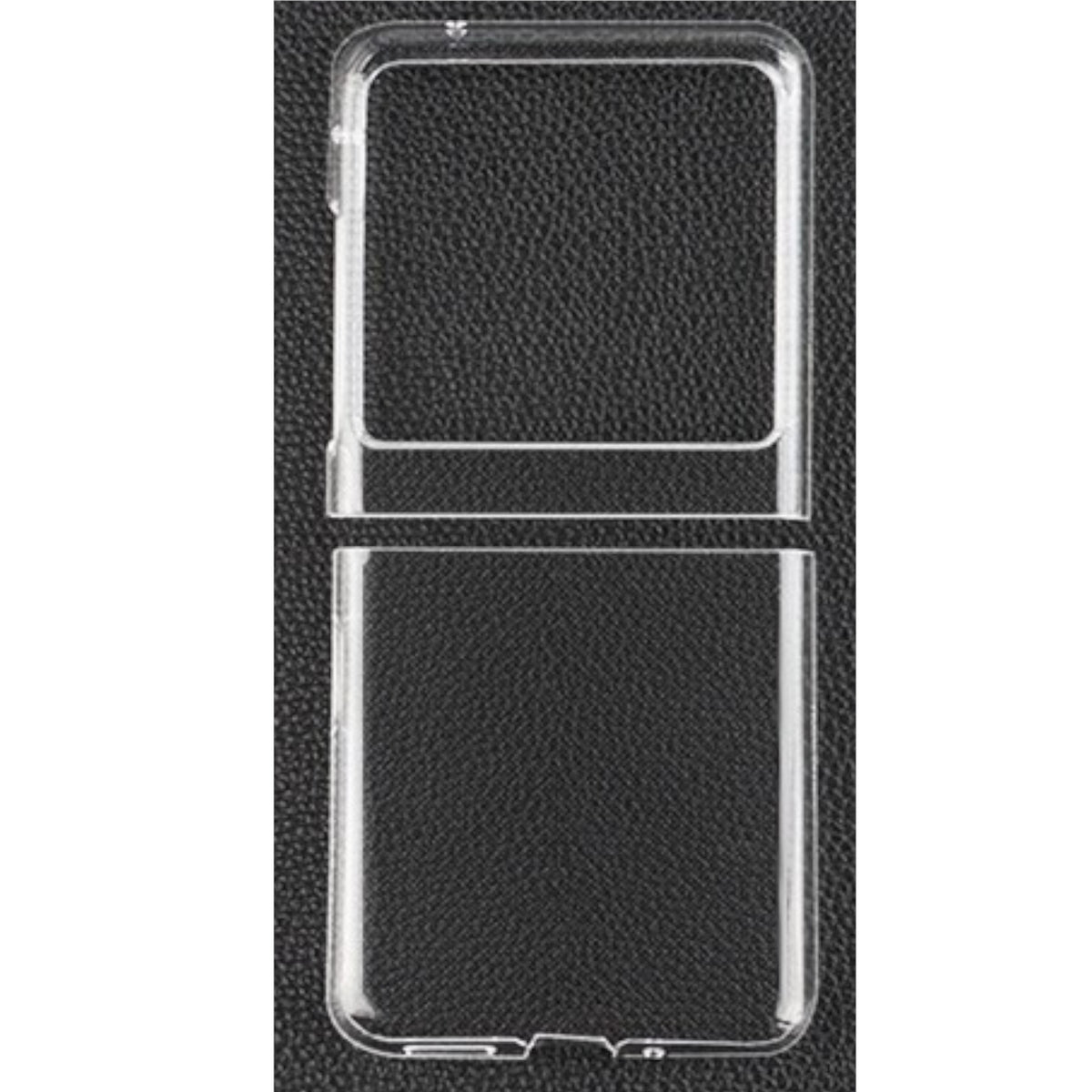 For Samsung Galaxy Z Flip 7 Premium Transparent Hard PC Back Slim Fit Thin Case Hybrid Protective Shockproof, Lightweight Case Cover Clear