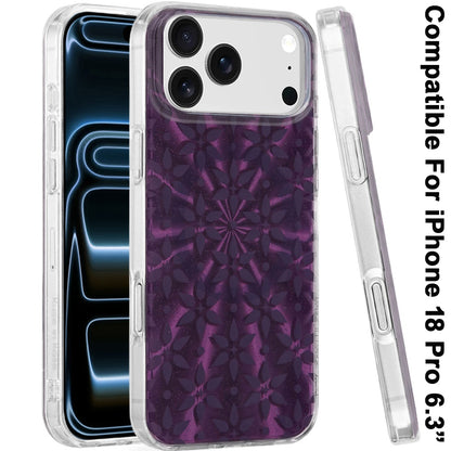 Phone Case for Apple iPhone 18 Pro/ iPhone 17 Pro Stylish Design Shockproof Magnetic Magsafe Compatible TPU IMD Print Rugged Grip Drop Protection Slim Fashion Cover