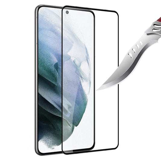 For Samsung Galaxy S23+ / S23 Plus Tempered Glass Screen Protector [Full Coverage] Curved Black Edged 9H Hardness Glass Screen Protector Protector Black